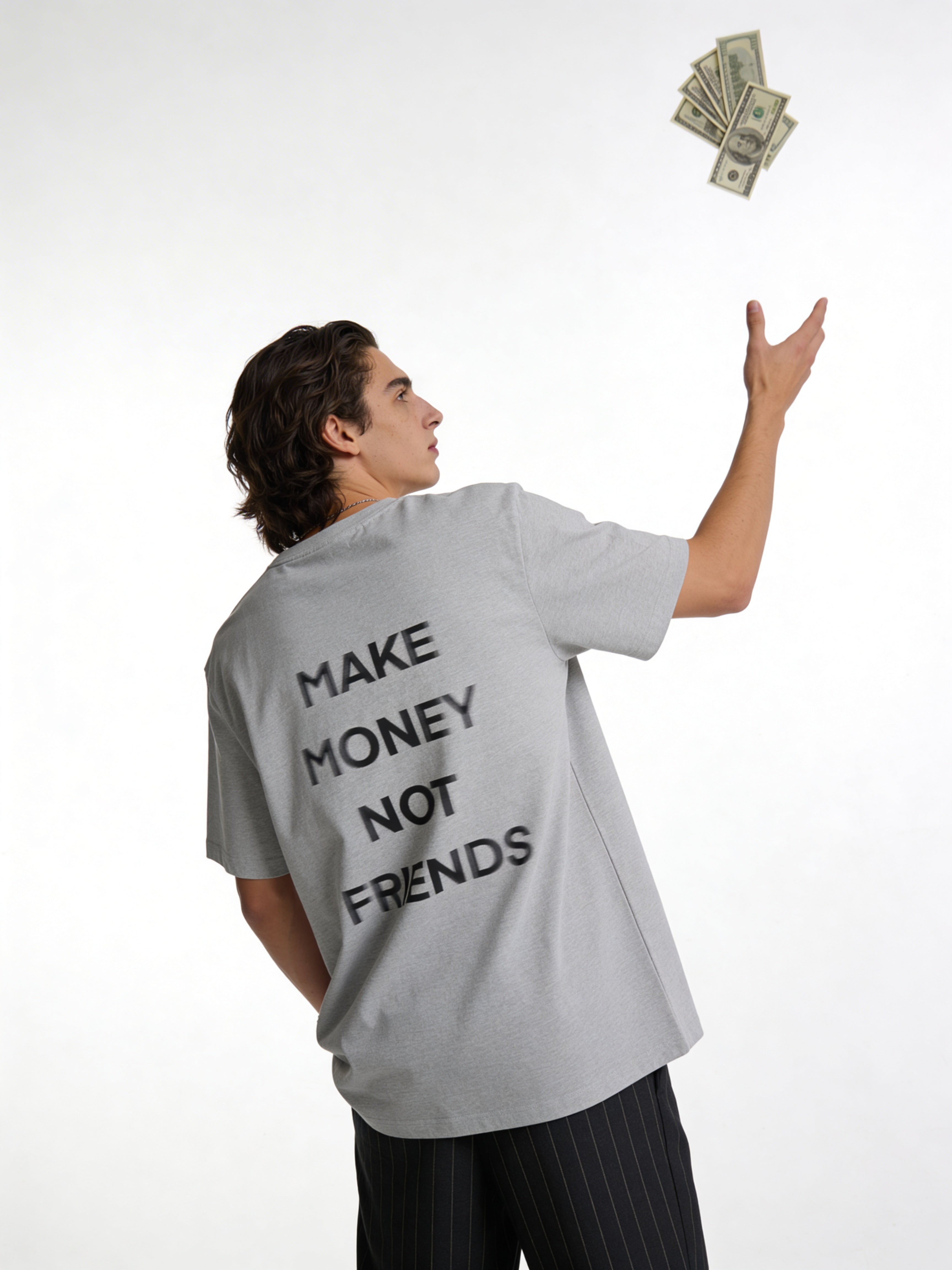 t-shirt make money not friends