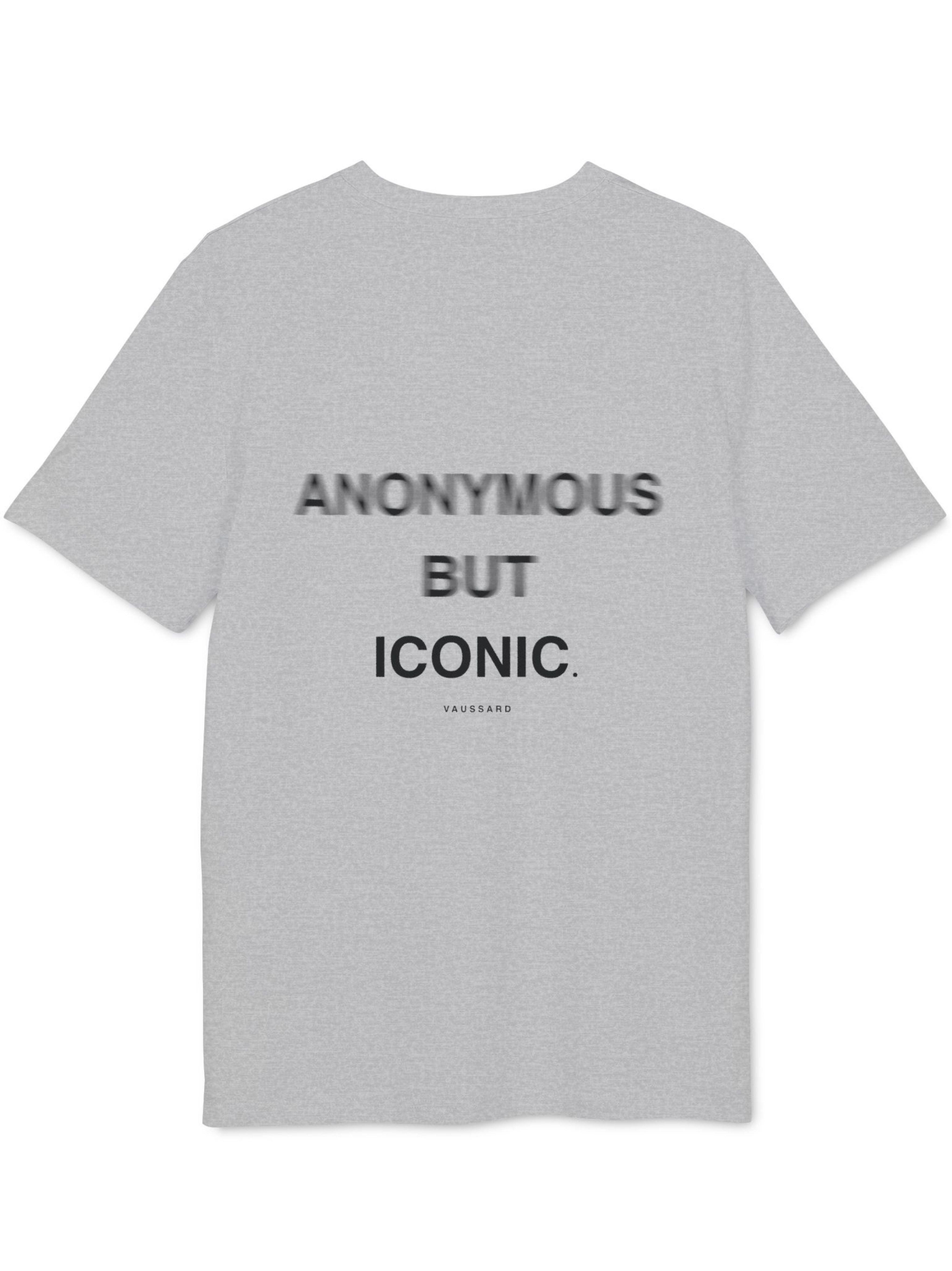 t-shirt — Anonymous but iconic