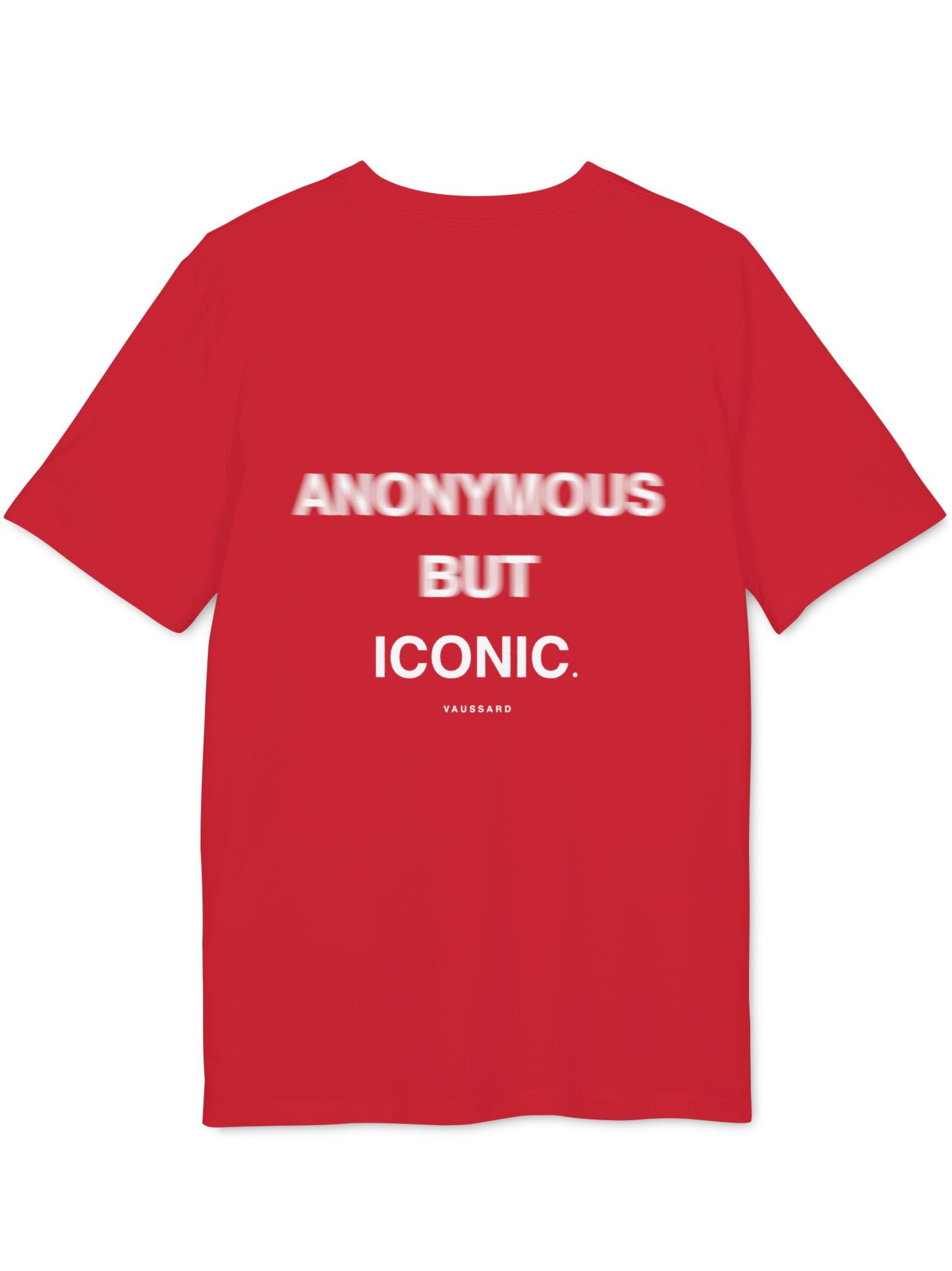t-shirt — Anonymous but iconic